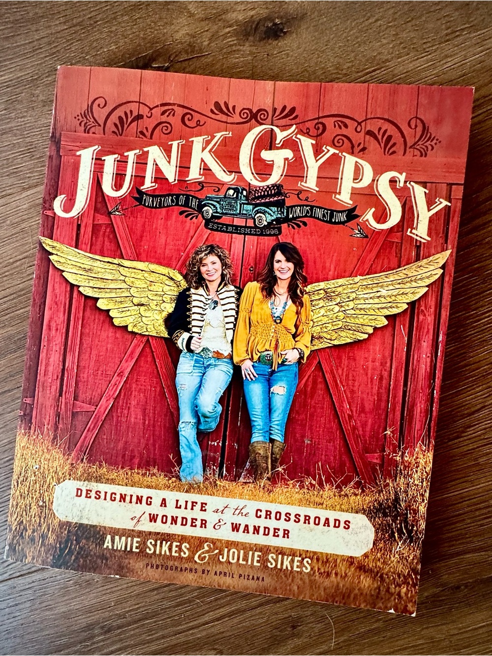 Junk Gypsy Autographed Hardcover Book